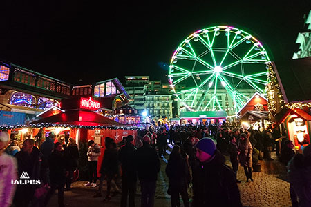 Marché de Noël à Montreux, Suisse