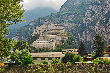 Forteresse de Bard, Vallée d'Aoste, Italie