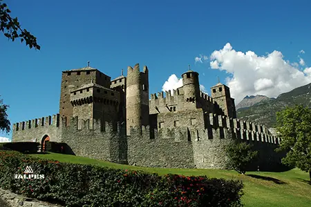 Château de Fenis, Vallée d'Aoste, Italie
