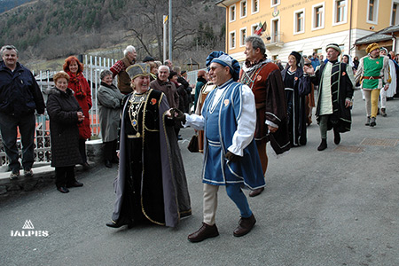 Défilé des nobles au carnaval