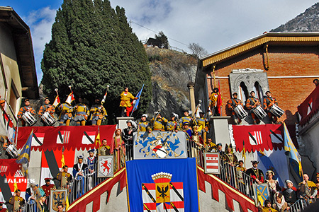 Carnaval de Verrès, les nobles