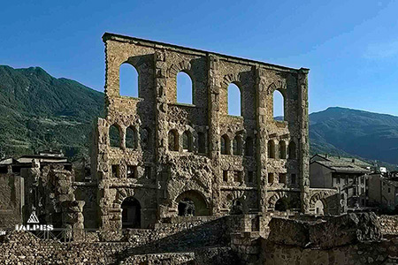 Aoste, théâtre romain