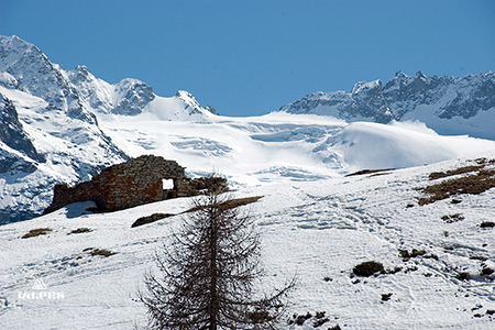Glacier par du Grand Paradis