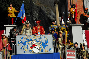Carnaval de Verrès, vallée d'Aoste, Italie