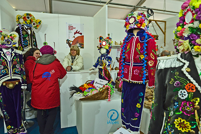 Costumes traditionels des Landzettes, Vallée d'Aoste, Italie