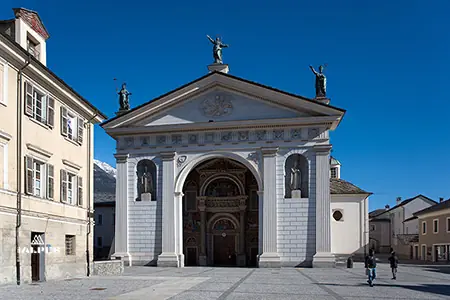 Cathédrale d'Aoste, Italie