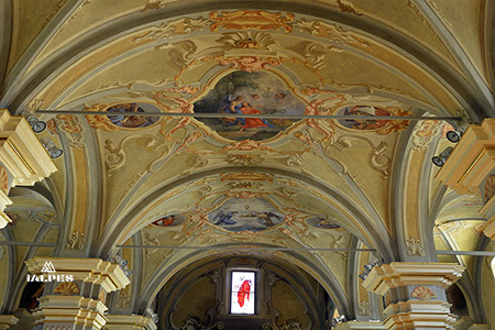 Eglise Saint Pantaléon et Saint-Vincent à Courmayeur