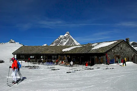 Cervinia, restaurant d'altitude Ventina.