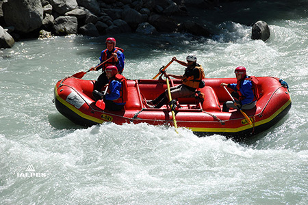 Vallée d'Aoste rafting