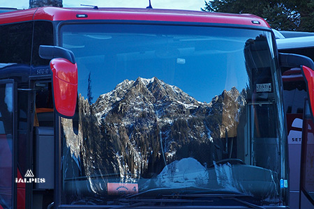 Bus Champorcher, Italie